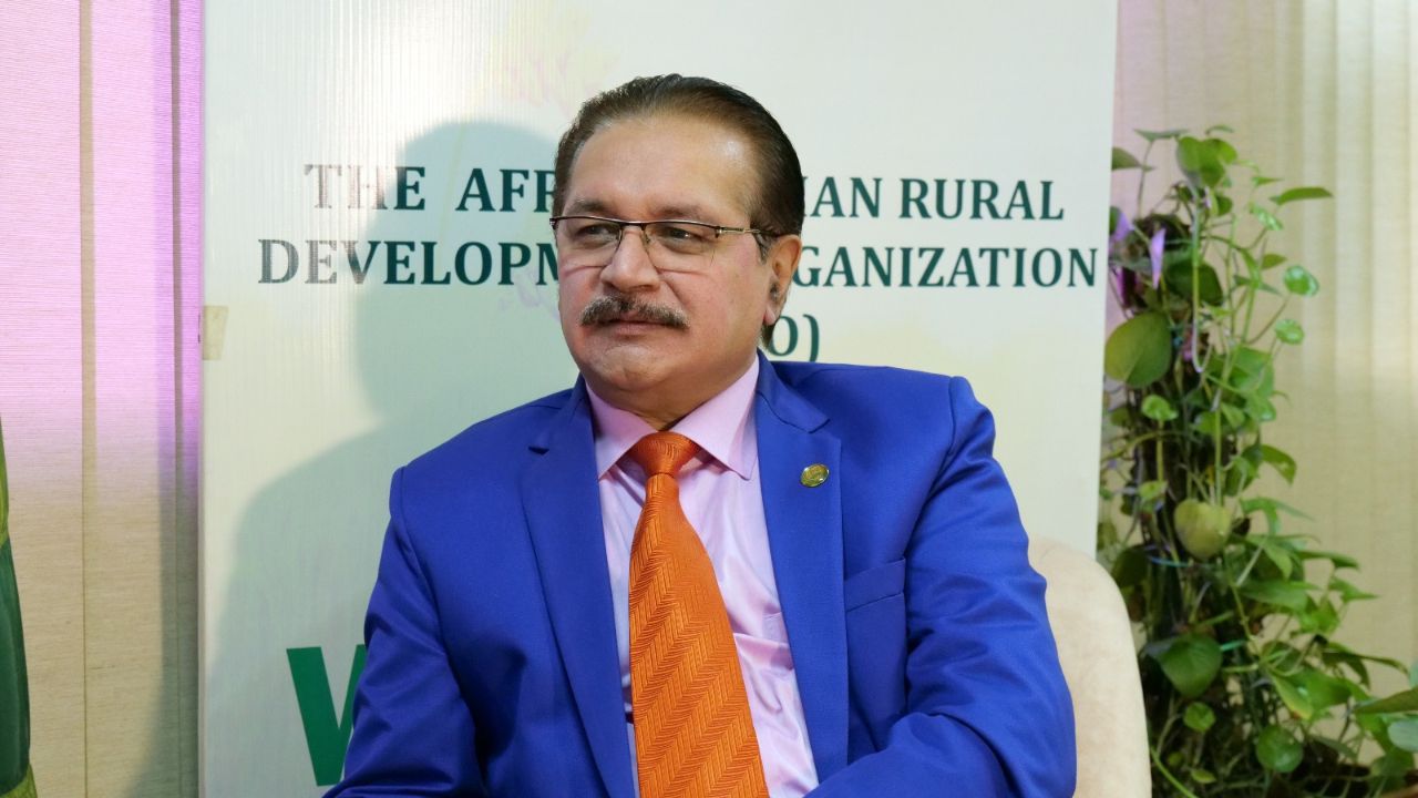 Dr. Manoj Nardeosingh, Secretary-General of the African-Asian Rural Development Organization, Mauritius — distinguished guest at ICBEOS 2027, International Conference on Blue Economy and Ocean Sustainability, 26–27 February 2027.